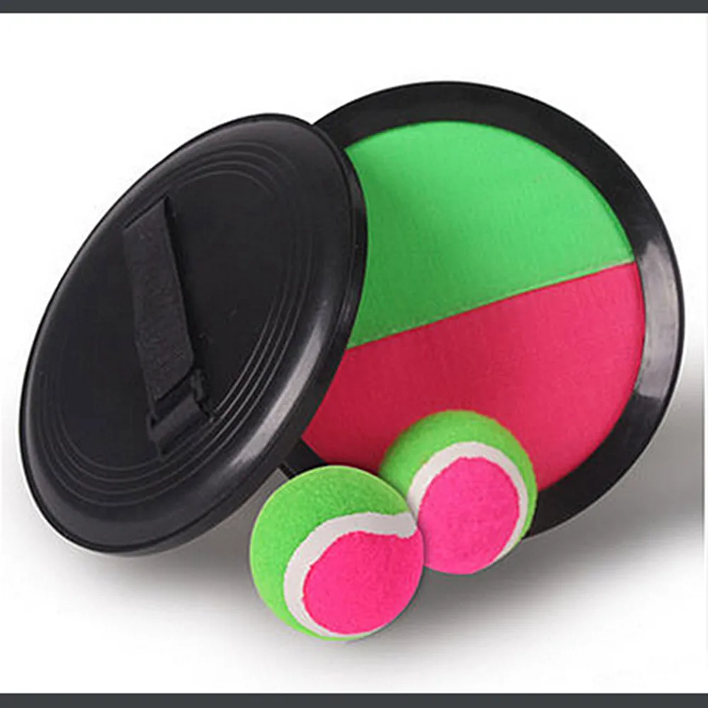 Sticky ball toy children sticky target pat kindergarten outdoor interactive throw racket sucker