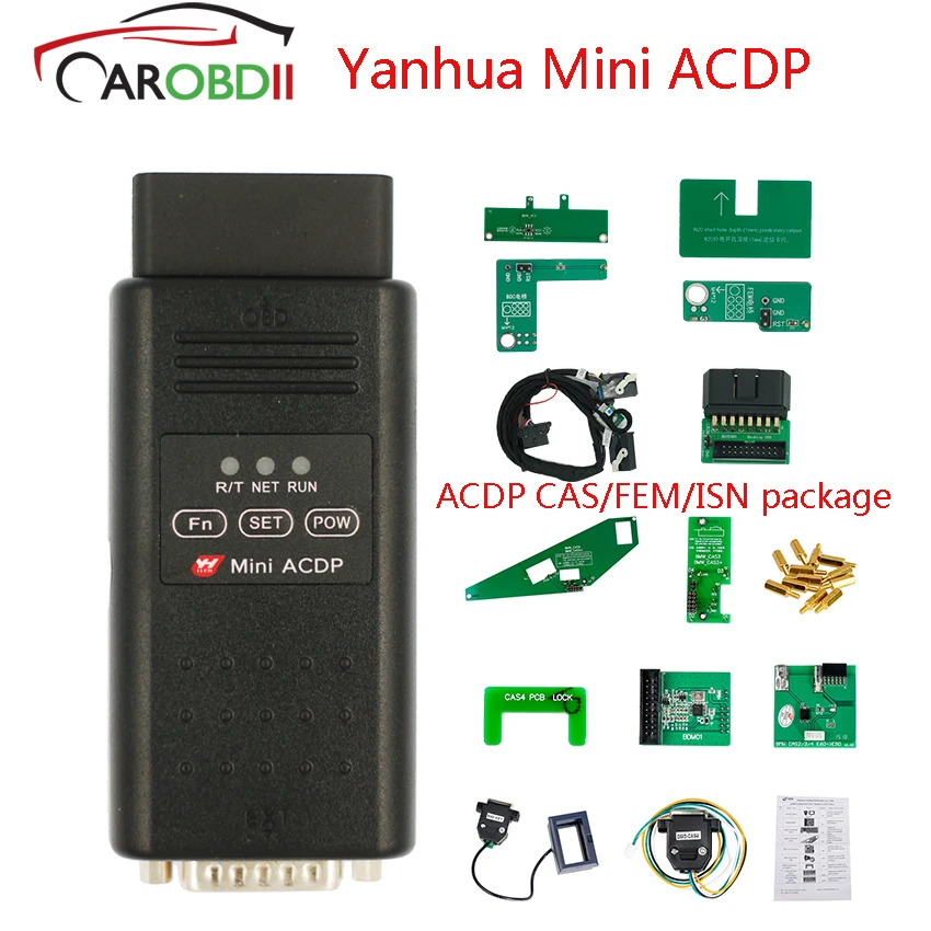 

Yanhua Mini ACDP CAS/FEM/ISN package for BMW FEM/BDC CAS1/2/3/CAS3+/CAS4/CAS4+DME ISN code read Allkeylost OBD or without solder