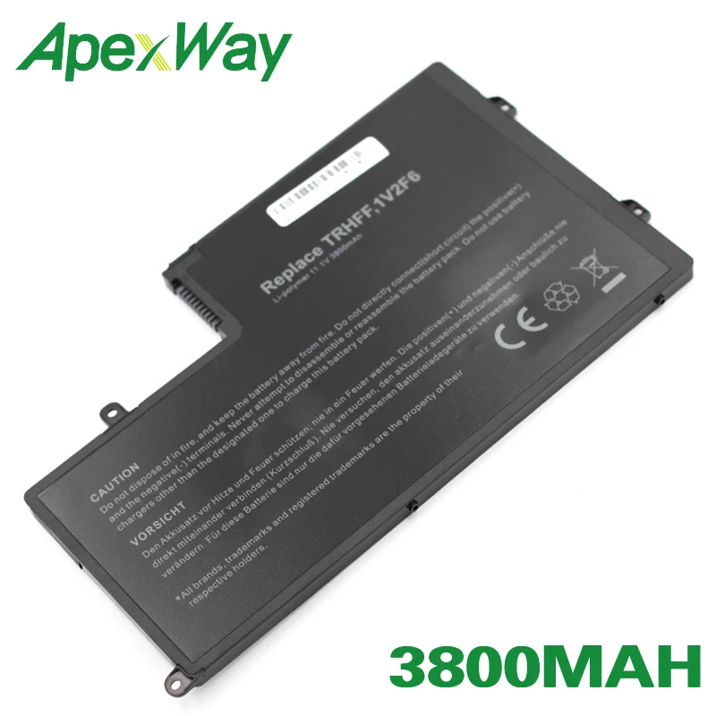 

ApexWay 3800mAh battery TRHFF 1V2F6 0PD19 01V2F 01V2F6 0DFVYN 58DP 5MD4V 86JK8 DFVYN P39F for dell Latitude 14 3450 15 3550