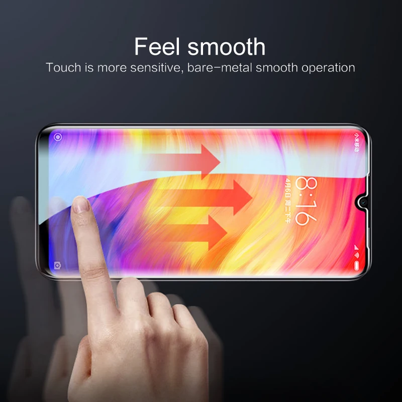2 шт защита экрана закаленное стекло для Xiaomi 6 8 5X A1 Защитное Redmi 5 4X 5A S2 note5 pro 5plus