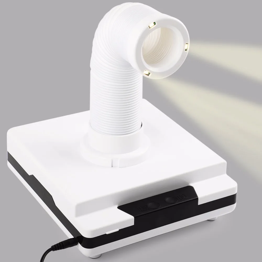 

40W/60W New Strong Suction Dust Cleaner Retractable Elbow Design Fan Nail Dust Collector Nail Vacuum Cleaner Vacuum Cleaner
