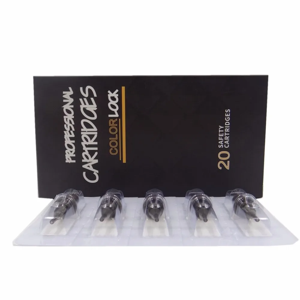 

20pcs Disposable Sterilized Tattoo Permanent Makeup Needles For Eyebrow Body Tattoo Needles Liner Shader Needles new