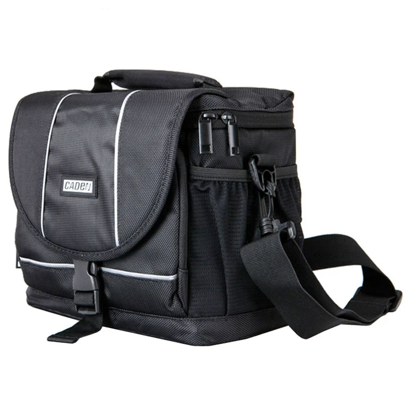 

Camera Messenger Bag Travel Outdoor Dust-proof Waterproof Nylon Shoulder Bags with Shockproof Liner for Canon Sony Nikon