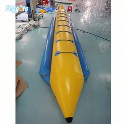 ПВХ материал 6 пассажиров банан надувная лодка для продажи