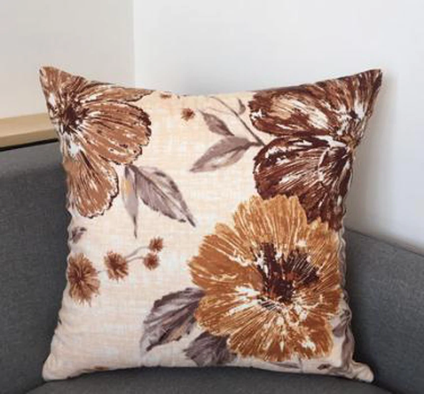 

Square Pillowcase Bedroom Office Cushion Cover Sofa Pillow Cover Pillow Sack Decorative Car Chair Pillow Case Pillowslip Beige
