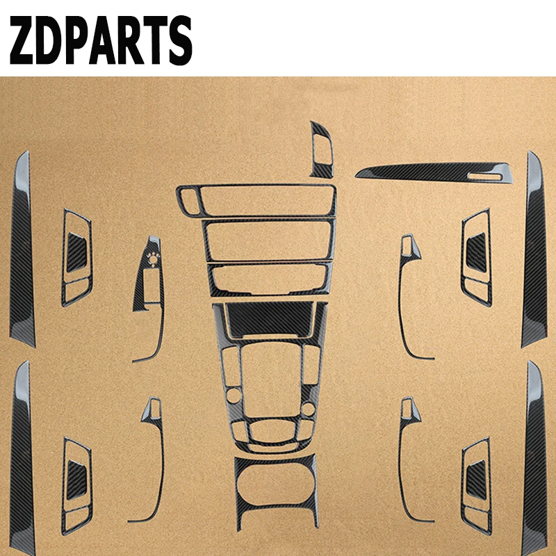 

ZDPARTS Auto Special For Audi A4 B6 B8 B7 B5 A5 Q5 Accessories Carbon Fiber Interior Mouldings Stickers Car-styling Wholesale