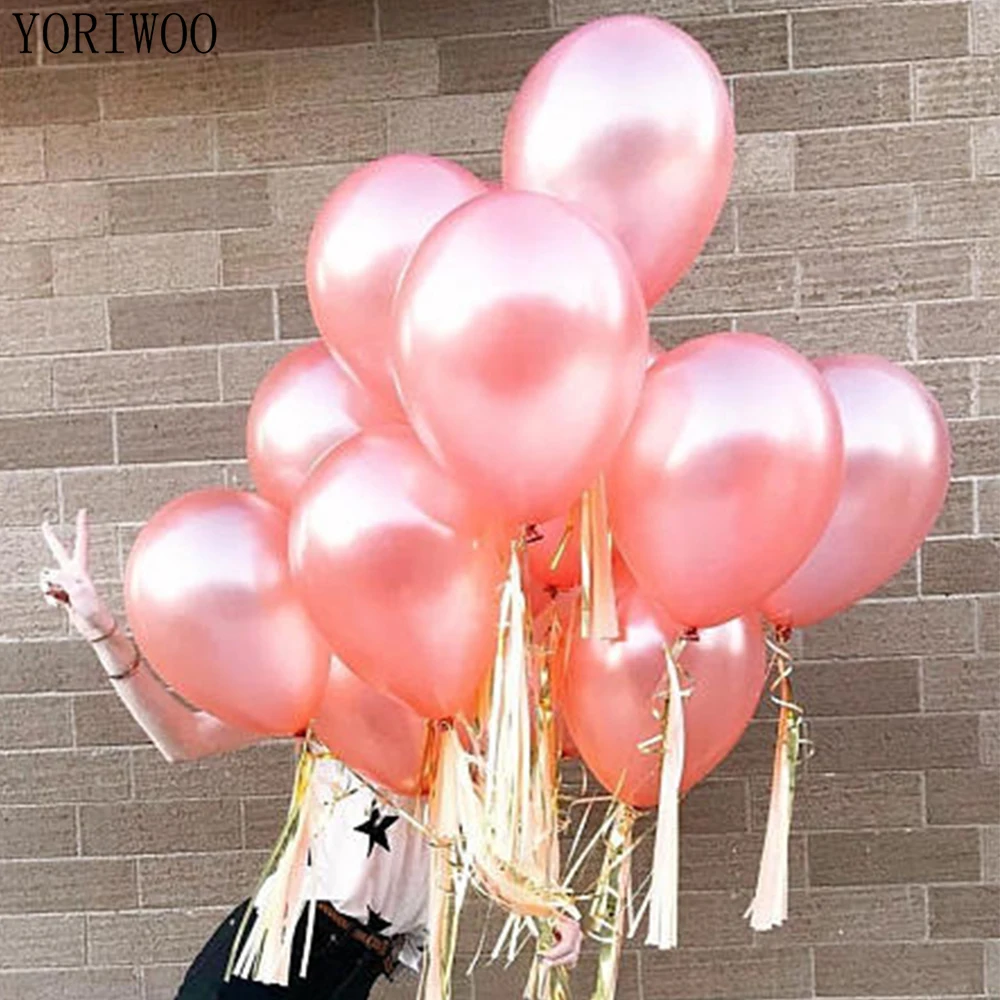 

YORIWOO 10pcs 2.8g Latex Balloon Wedding Round Ballons Baloons Birthday Party Decorations Kids Baby Shower Boy Girl Babyshower