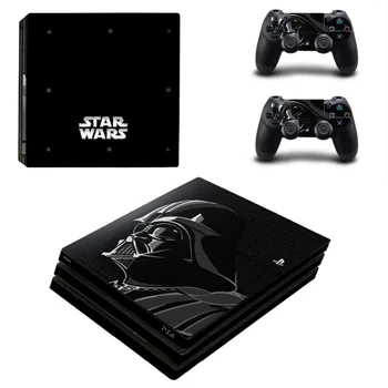 

Star Wars PS4 Pro Skin Sticker Vinilo Skins Play station 4 Pro Pegatinas For Sony Playstation 4 Pro Console and Two Controllers