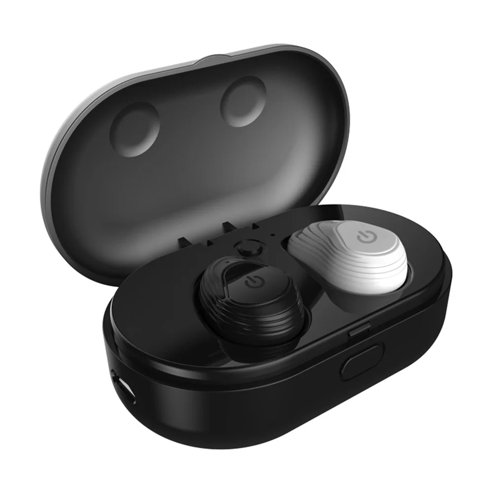Bluetooth наушники с сенсорным управлением Hifi стерео беспроводной микрофон для телефона с зарядным устройством мини