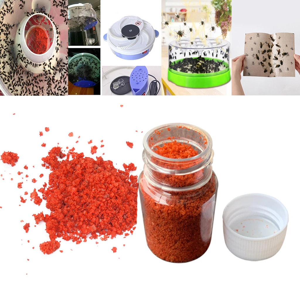 

1PCs Mosquito Odorless Bait Powerful Effective Powder Fly Killing Bait Pest Control Flies killer insecticide Fly Mosquito killer