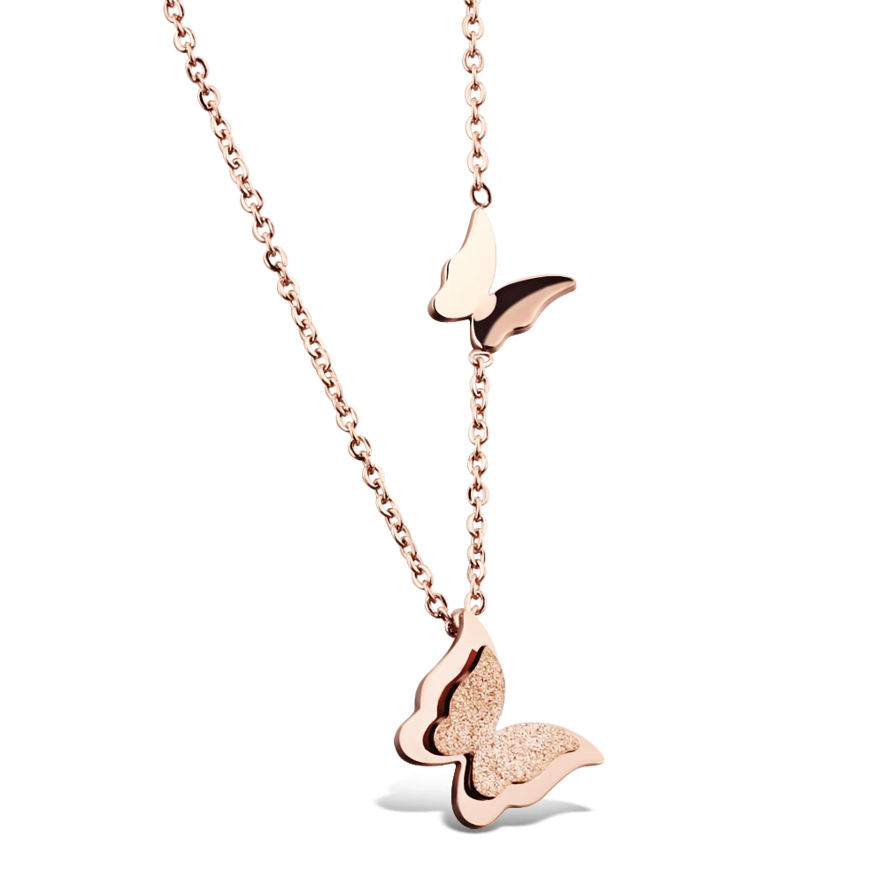 Женская Цепочка Из Нержавеющей Стали Под розовое золото | Украшения и аксессуары