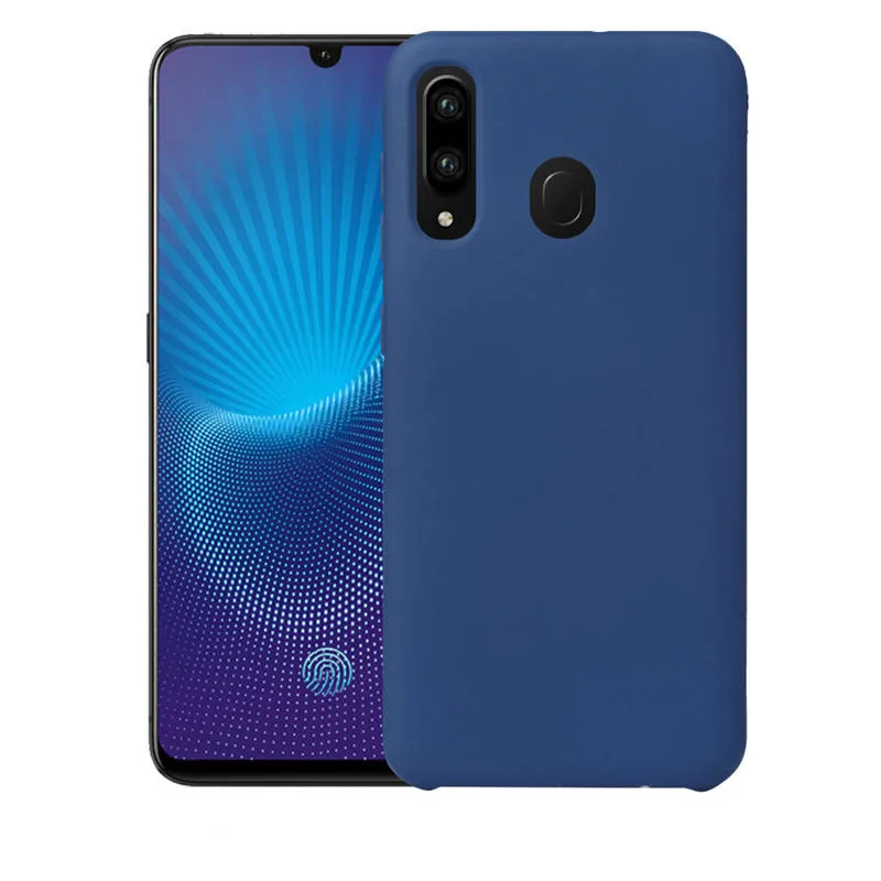 

For Samsung Galaxy M20 Case Liquid Silicone Rubber Soft Cover For Samsung M10 Galaxy M30 Candy color Cases Shockproof Case