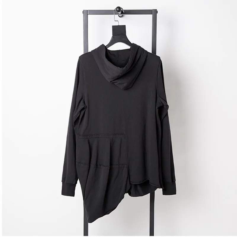

Autumn and winter new dark style irregular hurricane wash water mosaic cloth pullover long-sleeved sweater