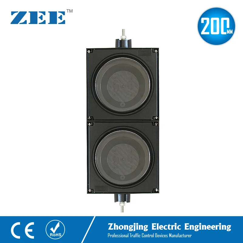 8inches 200mm LED Traffic Light Housing PC Plastic Traffic Light Parts