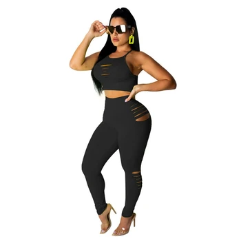 

New 2019 Women Yo-ga Fitness Crop Top Vest Bra Pants Leggings Set Gym Workout Wear Sets