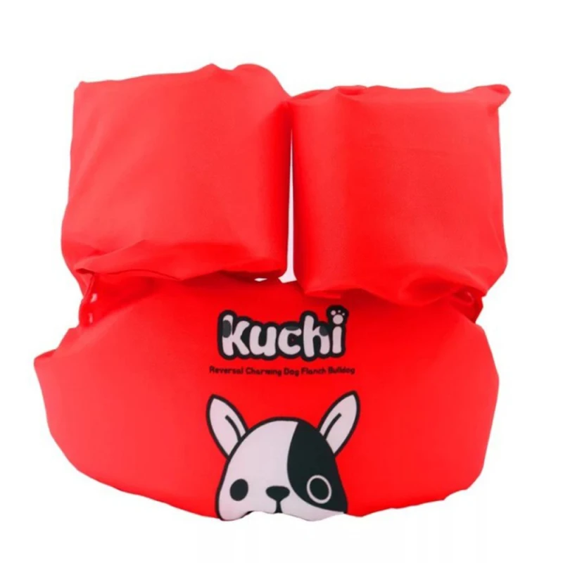 Купание и плавание для малышей, детская Спасательная куртка, жилет для плавучести, детские куртки, детский спасательный жилет - Цвет: 03 Red dog
