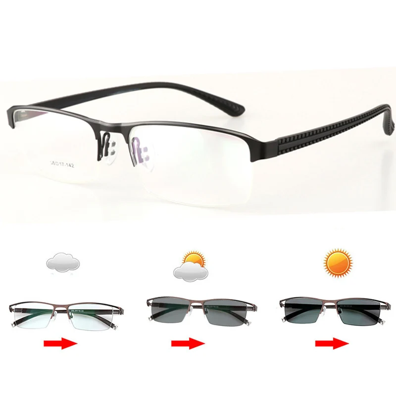 Фотохромные чтения очки солнцезащитные очки Для мужчин очки дальнозоркость пресбиопии Óculos Gafas с диоптриями пресбиопии TR90