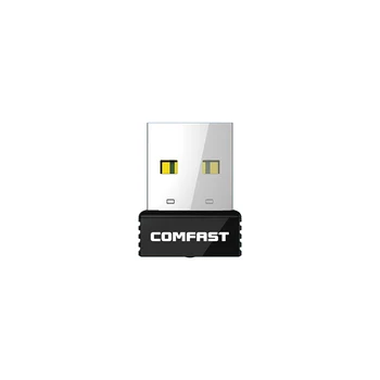 

10pcs/lot Comfast CF-WU712p Mini USB WiFi Adapter N Wi-Fi Dongle 150Mbps Wireless Antenna wi fi for computer WPS Adaptador