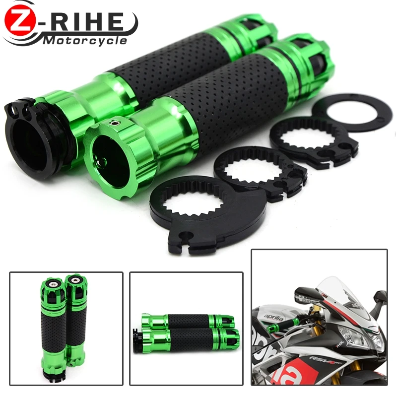 Universal Motorcycle Handlebars Grips Motocross Dirt Bike Cafe Racer
