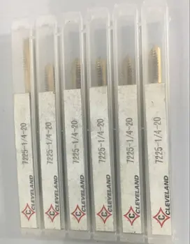 

4PCS CLEVELAND THREADING TAPS 7225-1/4 - 20
