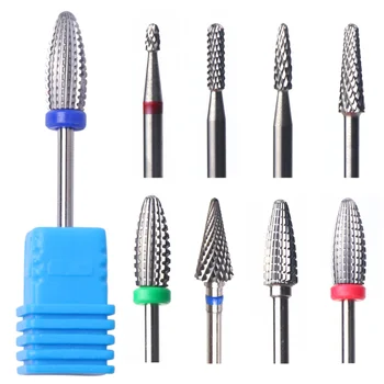 

Electric Manicure Machine Drill Carbide Tungsten Milling Cutters for Removing Gel Varnish Nail Drill Bits Pedicure Tools LE1014