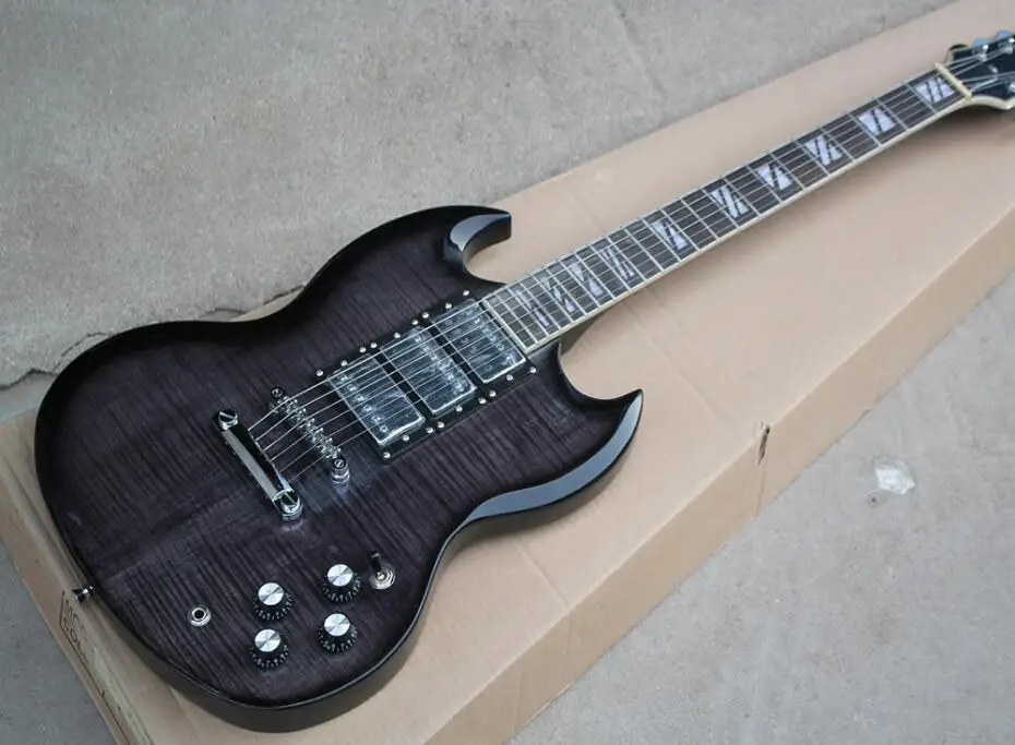 

Factory Custom Brown Electric Guitar with Chrome Hardware,3 Pickups,rosewood fingerboard,Offer Customized free shipping