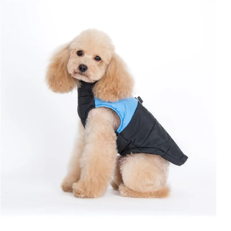 20 шт xs-xl мягкая одежда для домашних собак стеганая куртка пальто для маленьких и больших собак комбинезон одежда зимняя одежда для собак WA1420