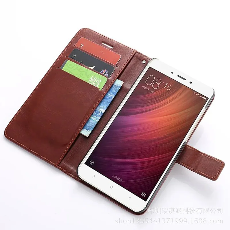 For Xiaomi Redmi Note 4X Case Cover MEAFORD Flip Leather Back Cover Case For Redmi Note 4X Wallet Style Card Pocket Phone Case (14)