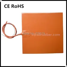 Электрический гибкий подогреватель пусковой площадки для 3D-принтеры 200X300 мм с 3 м ленты и термистор 110v 200w