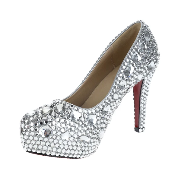 short silver heels for prom