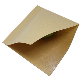 

4.7"x4.7" Triangular Opening Oilproof Paper Storage Bags Chips Snack Packing Pouches Party Biscuit Fried Food Grease Proof Bags