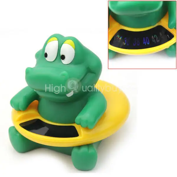 

Hot Cute Crocodile Baby Infant Bath Tub Thermometer Water Temperature Tester Toy
