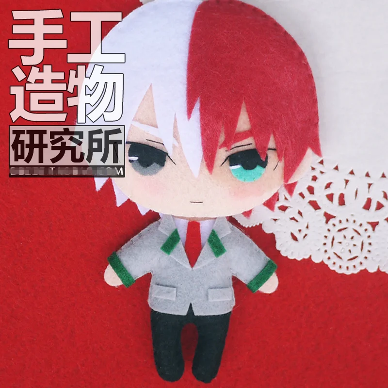 My Boku No Hero Academy Todoroki Shouto кукла DIY материал игрушка подвеска брелок