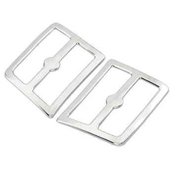 

Motorcycle Abs Chrome Oil Fuel Tank Trim Rear Speaker Grille Cover Decorations for Honda Gold Wing Gl1800 2001-2011 (Pack 2)