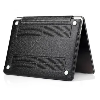 

PU Leather Coated Hard Cover Protective Case for MacBook Air Pro Retina 11 12 13 15 inch with/without Touch Bar and Touch ID