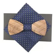 Деревянный лук галстуки для мужчин свадебные костюмы деревянная бабочка-бабочка форма Bowknots Gravatas узкий галстук с карманами квадраты