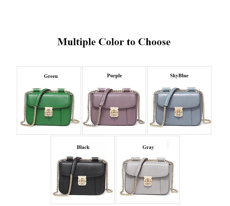 Brand New 2018 Women Shoulder bag Genuine leather handbags 8731 (10)