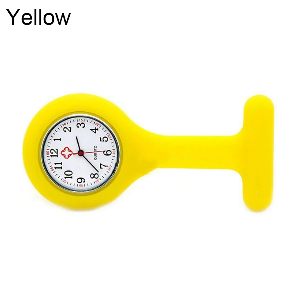 2018 Popular Brand Luxury Silicone Nurse Watch Brooch Fob Pocket Tunic Quartz Movement Watch Watches 4