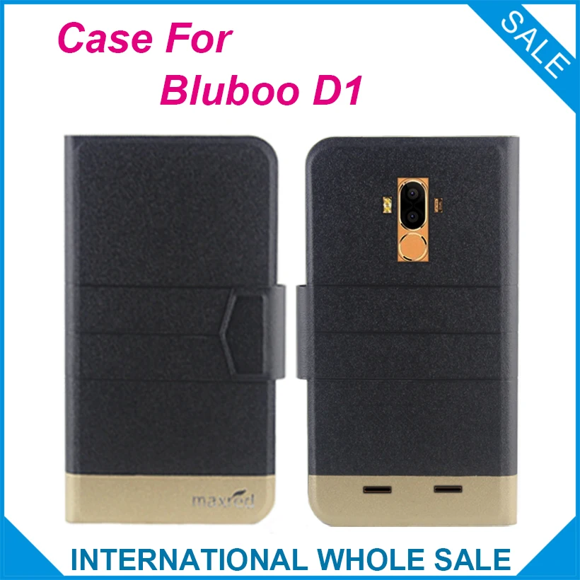 

Hot!! 2017 Bluboo D1 Case New Arrival 5 Colors Factory Direct Flip Leather Exclusive Case For Bluboo D1 Cover