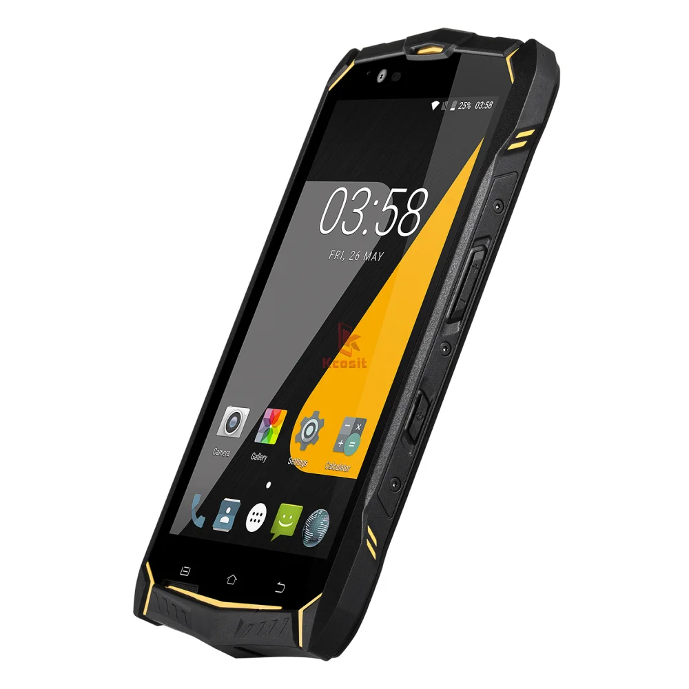 Jesy J9 IP68 Прочный Android 7 0 Водонепроницаемый телефон 6150 mAH смартфон 5 &quotFHD 4G + 64G Octa Core