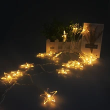 USB LED string Fairy light 2M 20LEDs Star Ball Holiday lighting string garland Christmas light Party Wedding decoration