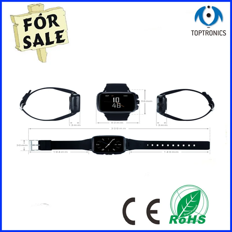  hot sales Waterproof Dust proof IP65 stainless steel 3g smart watch with google play mp3 wifi gps h