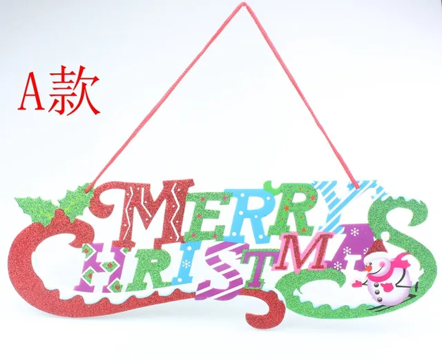 2pcsbag christmas tree decorations hanging baubles merry christmas letter cards christmas decorations for home - Christmas Letter Decorations 2pcsbag christmas tree decorations hanging baubles merry christmas letter cards christmas decorations for home - Christmas Letter Decorations