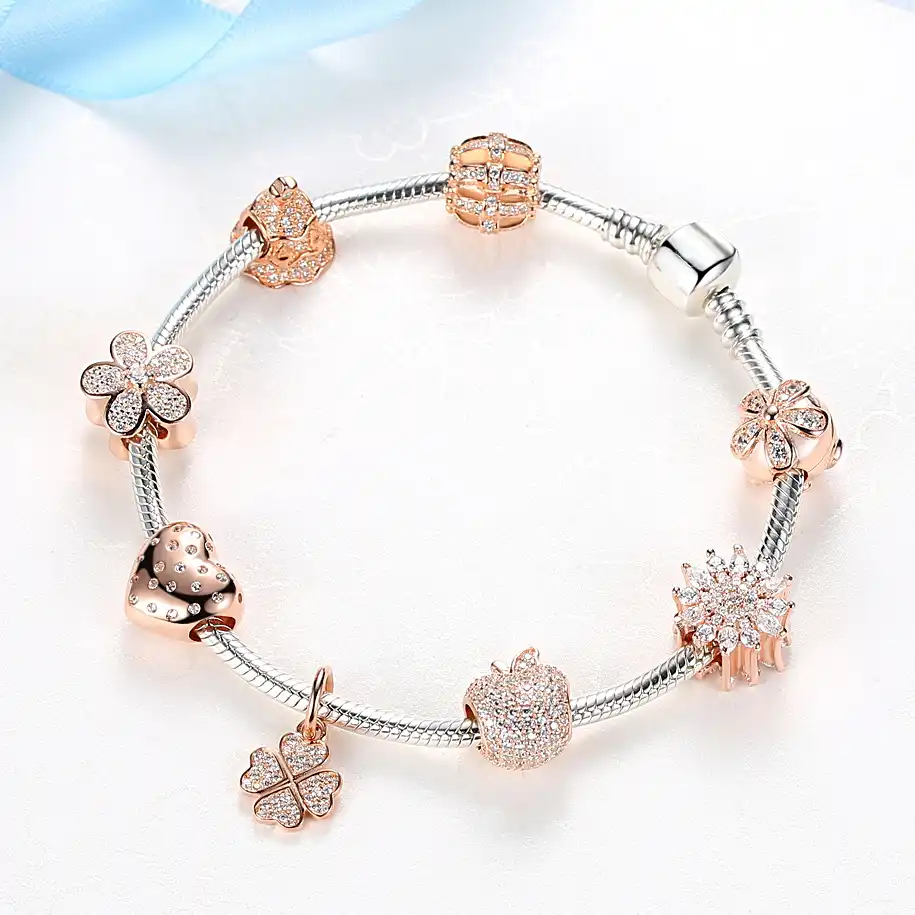Silver Charm Bracelet Hotsell 