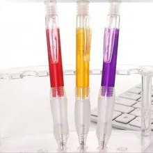 Индивидуальные печатных рекламных прозрачный пластик шариковая ручка