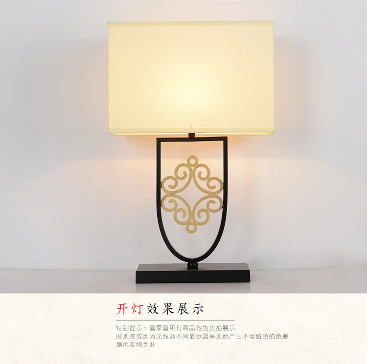 Новый китайский современный минималистский Творческий СВЕТОДИОДНЫЙ декоративные настольные лампы спальня ночники лампа house hotel ZL431
