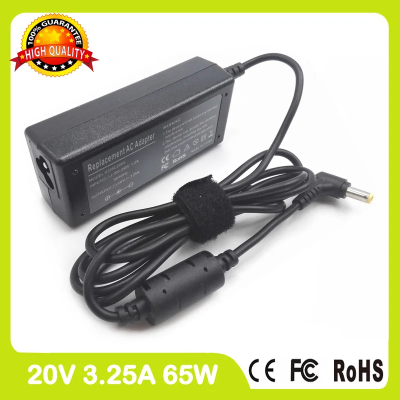 Адаптер переменного тока для ноутбука Lenovo PA-1650-56LG G360A Y300 Y310 Y310A 20 в 3 25 А 65 Вт 36001651