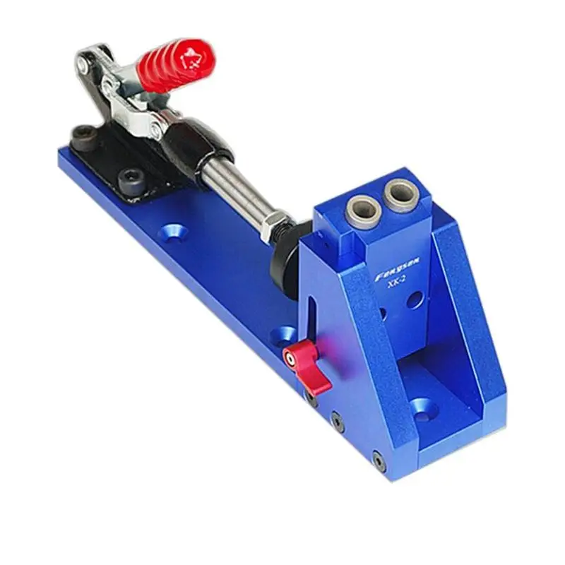 

Woodworking Locator Guide Carpenter Inclined Hole Drill Tools Clamp Base