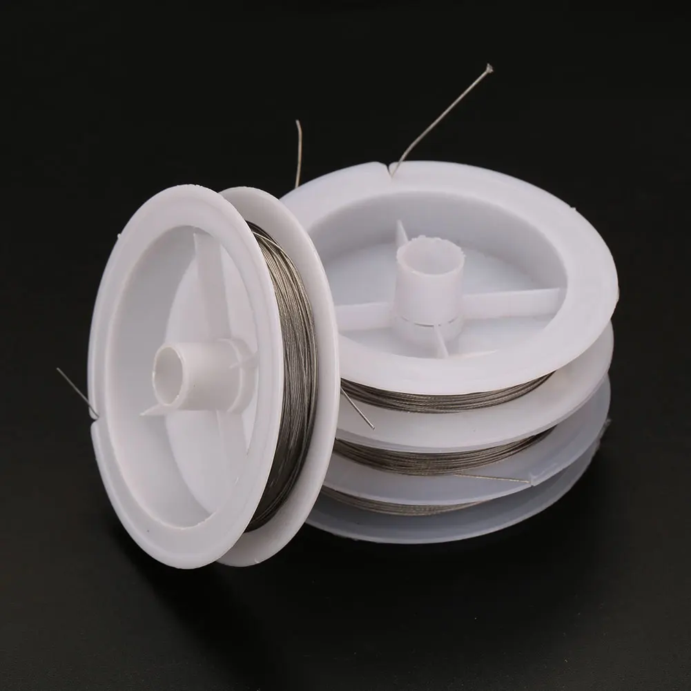

Fishing Line Anti Bite 10m Steel Cord Line Rope Wire Trace Trolling Outdoor Variety Size Leaders Accessories Leader Material