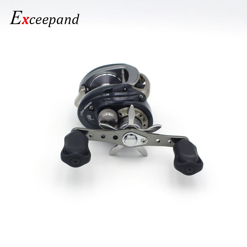 Exceepand Низкопрофильная катушка baitcasing ручка Baitcaster рыболовная Катушка Ручка для Abu Garcia Daiwa